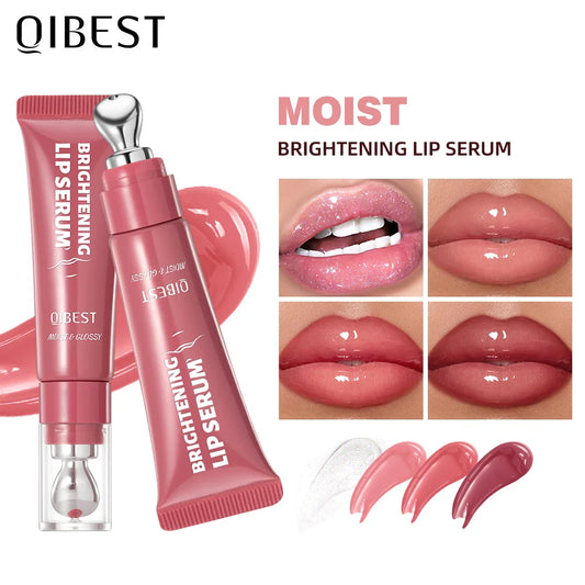 QIBEST Crystal Jelly Lip Gloss Tint – Mirror Shine & Hydrating Lip Gloss Oasis Select