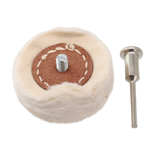 Polishing Wheels Stainless Steel Wood Ceramic Cloth Buffing Pad Peaceful Pleasures Health and Wellness white