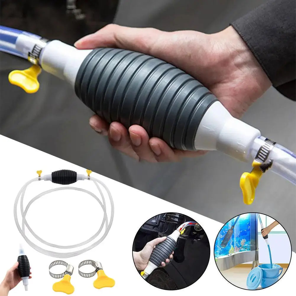 Manual Hand Fuel Transfer Pump Kit – 1/2/3m Hose | Oil & Liquid