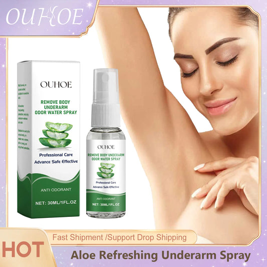 Jaysuing Underarm Deodorant Spray | Natural Plant Formula Deodorant Spray Peaceful Pleasures Health and Wellness