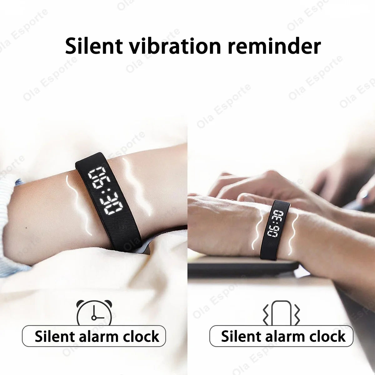 Ola Esporte HT30 LED Smart Band – Pedometer & Sleep Tracker