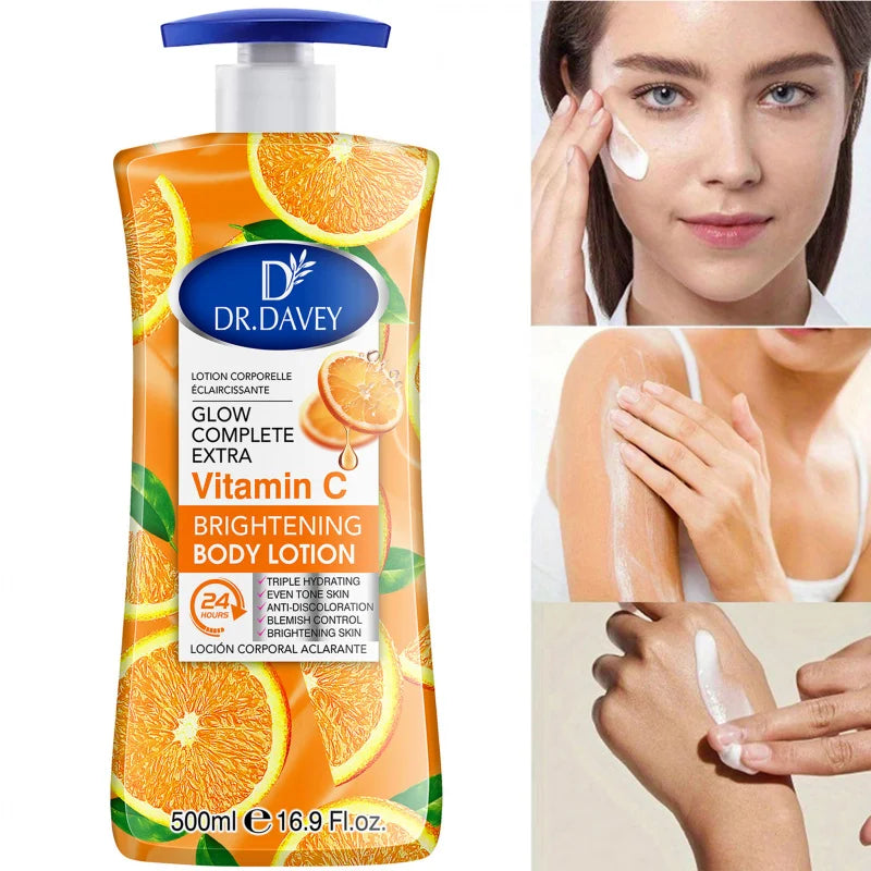 DR.DAVEY Vitamin C Body Lotion 500ml – Moisturizing & Refreshing