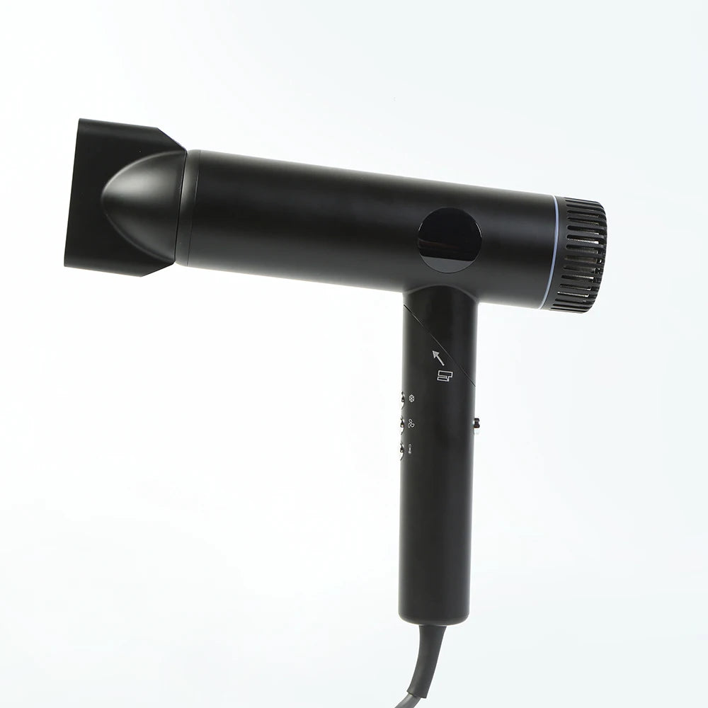 2400W Professional Folding Portable Brushless Hair Dryer 130000rpm High-Speed Negative Ionic Blow Dryer Hotels Travel Hair Dryer Peaceful Pleasures Health and Wellness