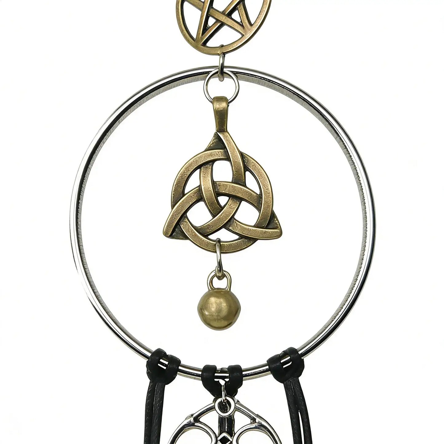 Handmade Witch Bells Wind Chime | Window & Door Décor