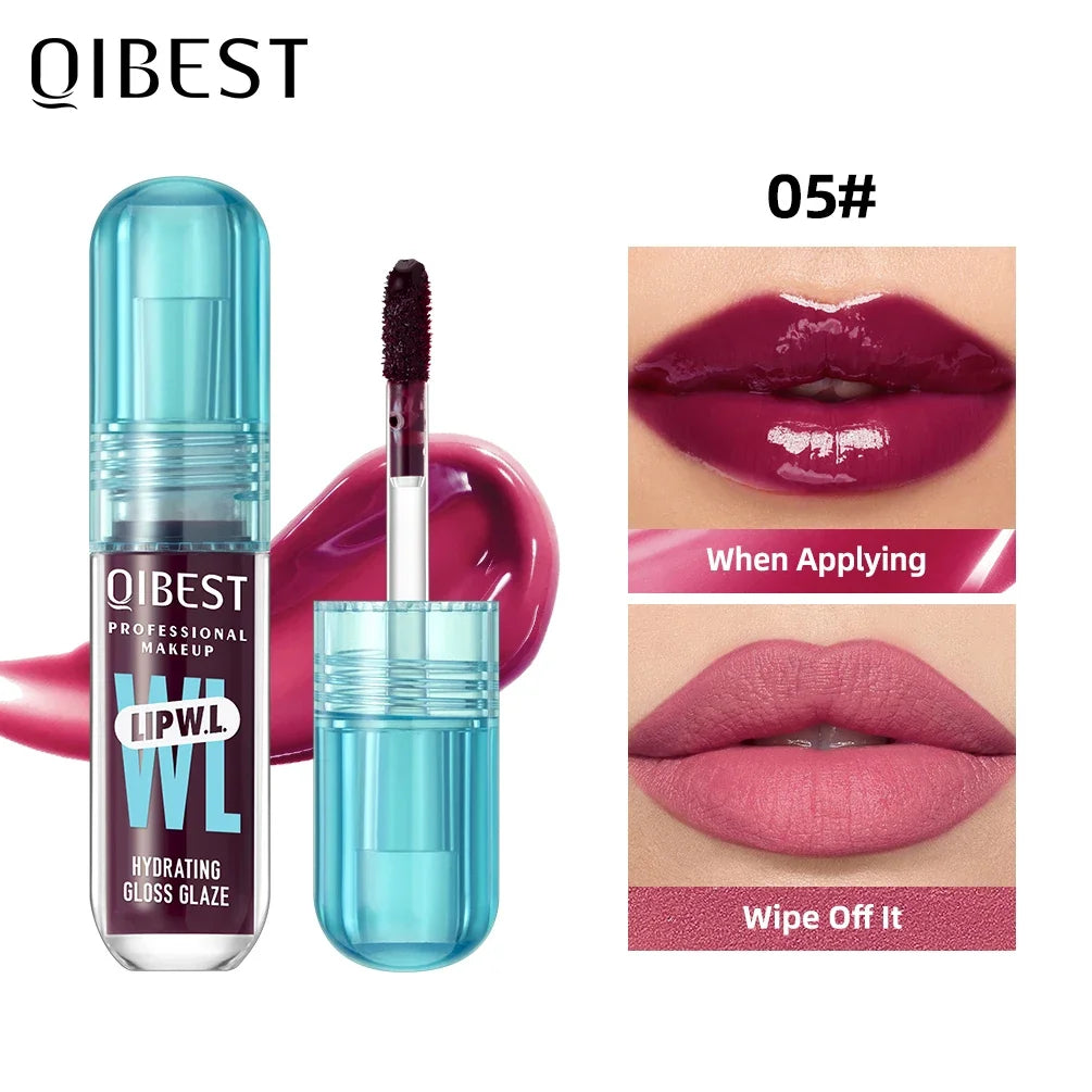 Qibest Original Moisturizing Lip Balm Lip Oil Gloss Care of The Lips Benetitnt for Lips Plumping Exfoliating Plumping Gloss Oil Peaceful Pleasures Health and Wellness 05