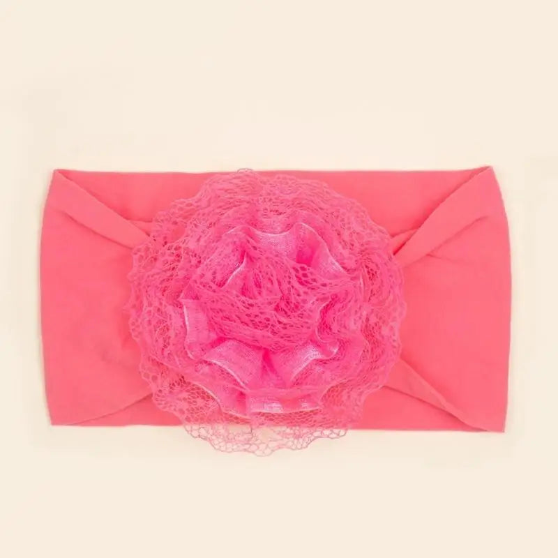 Baby Flower Headband | Handmade Turban for Newborns & Toddlers