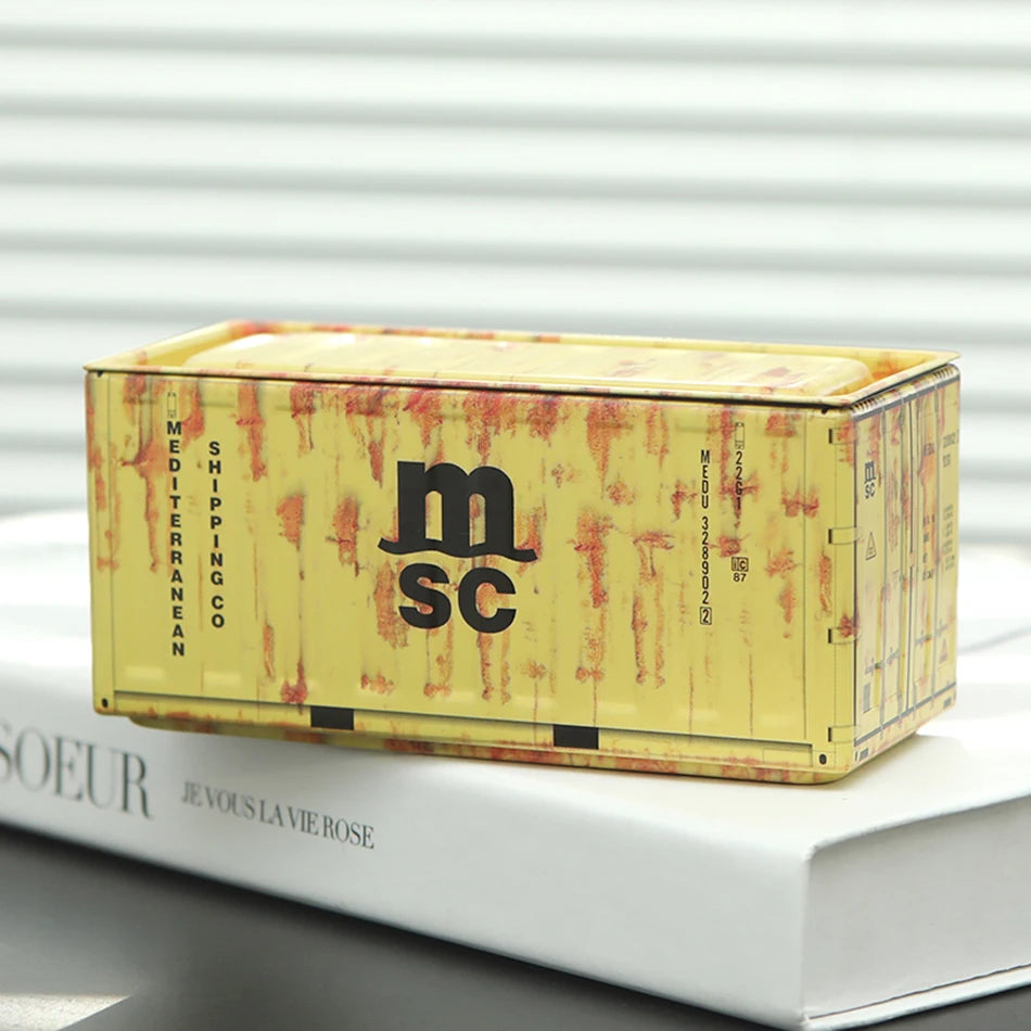 Mini Iron Storage Box Creative Decoration Collect Small Item