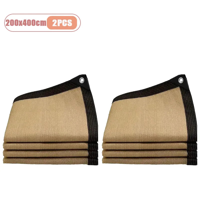HDPE Sun Shade Net 2x2m 2x4m | 90% UV Outdoor Shade Fabric