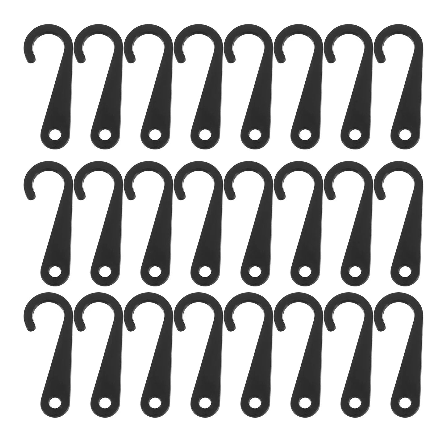 500Pcs Sock Display Hooks Plastic Black J Hooks Retail Hanging Solutions for Socks Hats Small Accessories Merchandising Tools Peaceful Pleasures Health and Wellness