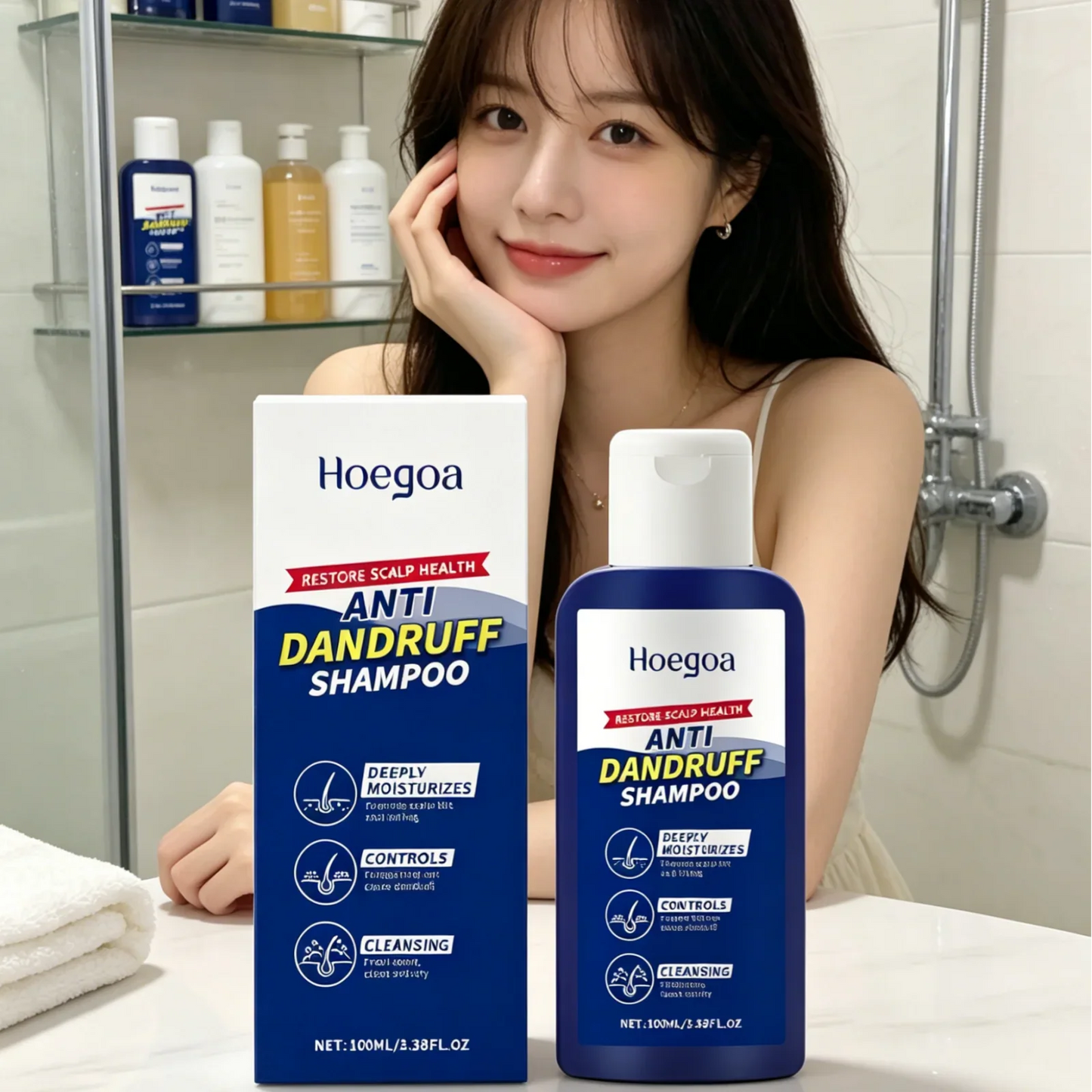 Hoegoa Anti-Dandruff Shampoo – Oil Control & Scalp Care