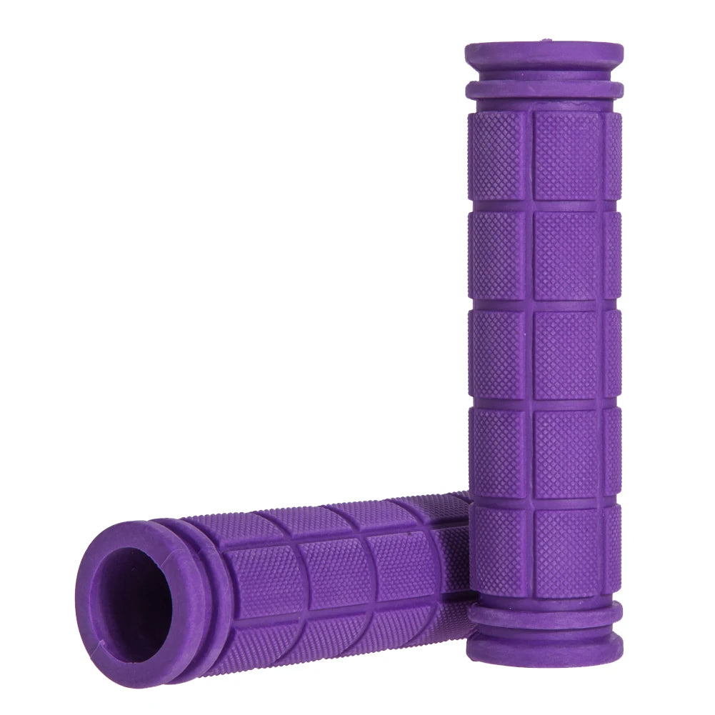 Anti-Slip Bike Handlebar Grips – Ergonomic Rubber Grips for MTB, BMX & Road Bicycle Grip Peaceful Pleasures Health and Wellness Purple france