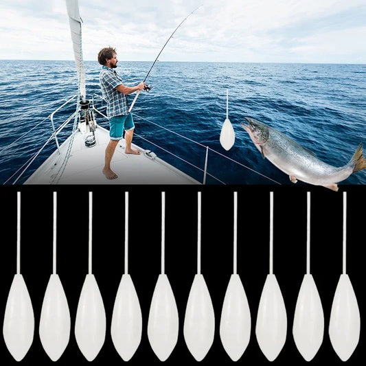 3-Pack Acrylic Fishing Floats 6g/10g – Carp, Trout & Bass Fishing Float Bobber Peaceful Pleasures Health and Wellness