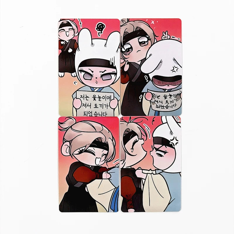 Borderline Manhwa Chibi Lomo Cards Eun Nanjo Hwang Mokyeon Photo Fans