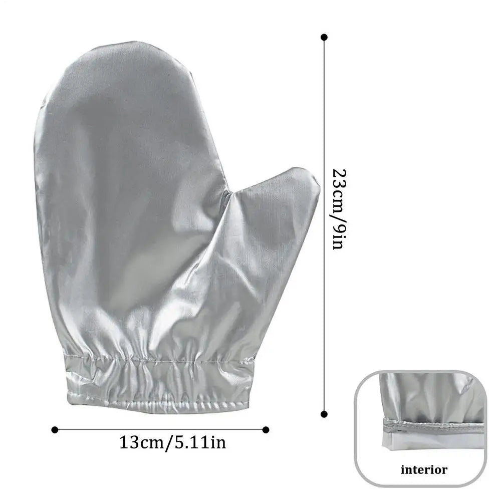 Heat Resistant Garment Steamer Gloves Anti Steam Mittens Protective Gloves for Clothes Steamers Accessories Household Supplies Peaceful Pleasures Health and Wellness 1pcs