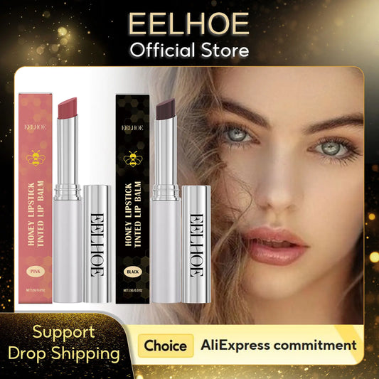 EELHOE Pink Honey Tinted Lip Balm with Vitamin E – 1.9g Tinted Lip Balm Peaceful Pleasures Health and Wellness