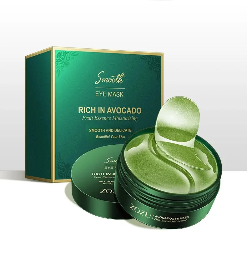 Avocado Gold Collagen Eye Masks – Dark Circles & Bags | 60pcs