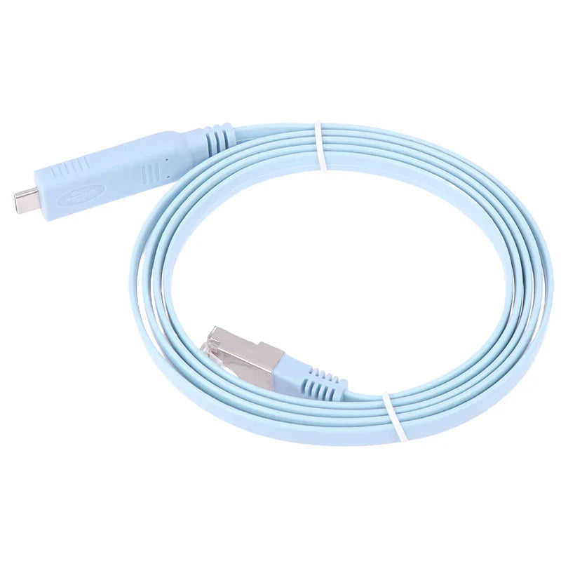 USB-C to RJ45 Console Cable 1.5m – RS232 Serial Adapter