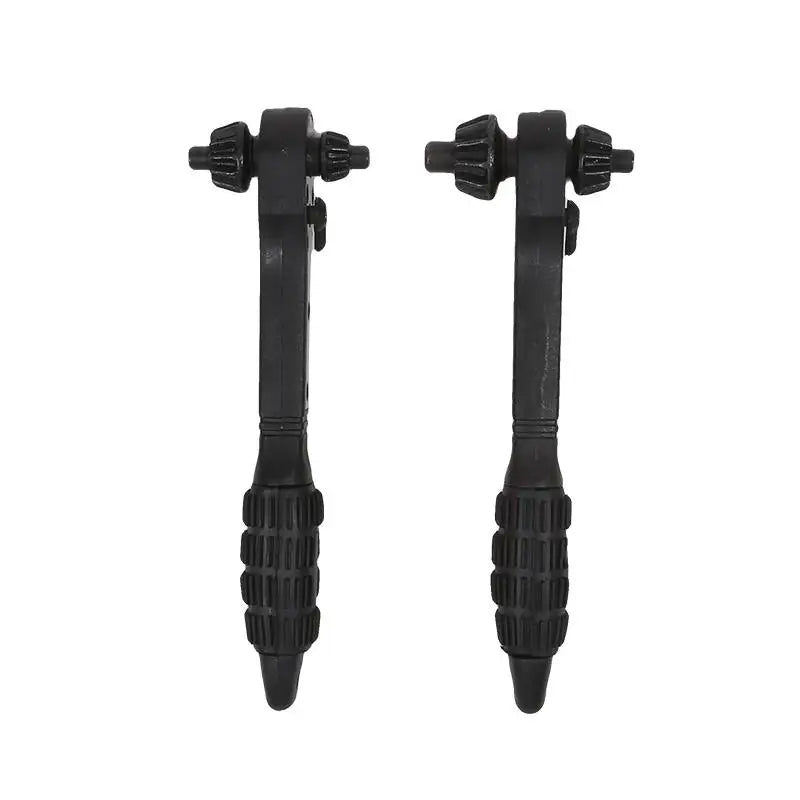 Quick Change Drill Chuck Key Ratchet Wrench for Electric Drill 2 in 1 Labor Saving Bit Removal Tool Hand Tool Peaceful Pleasures Health and Wellness