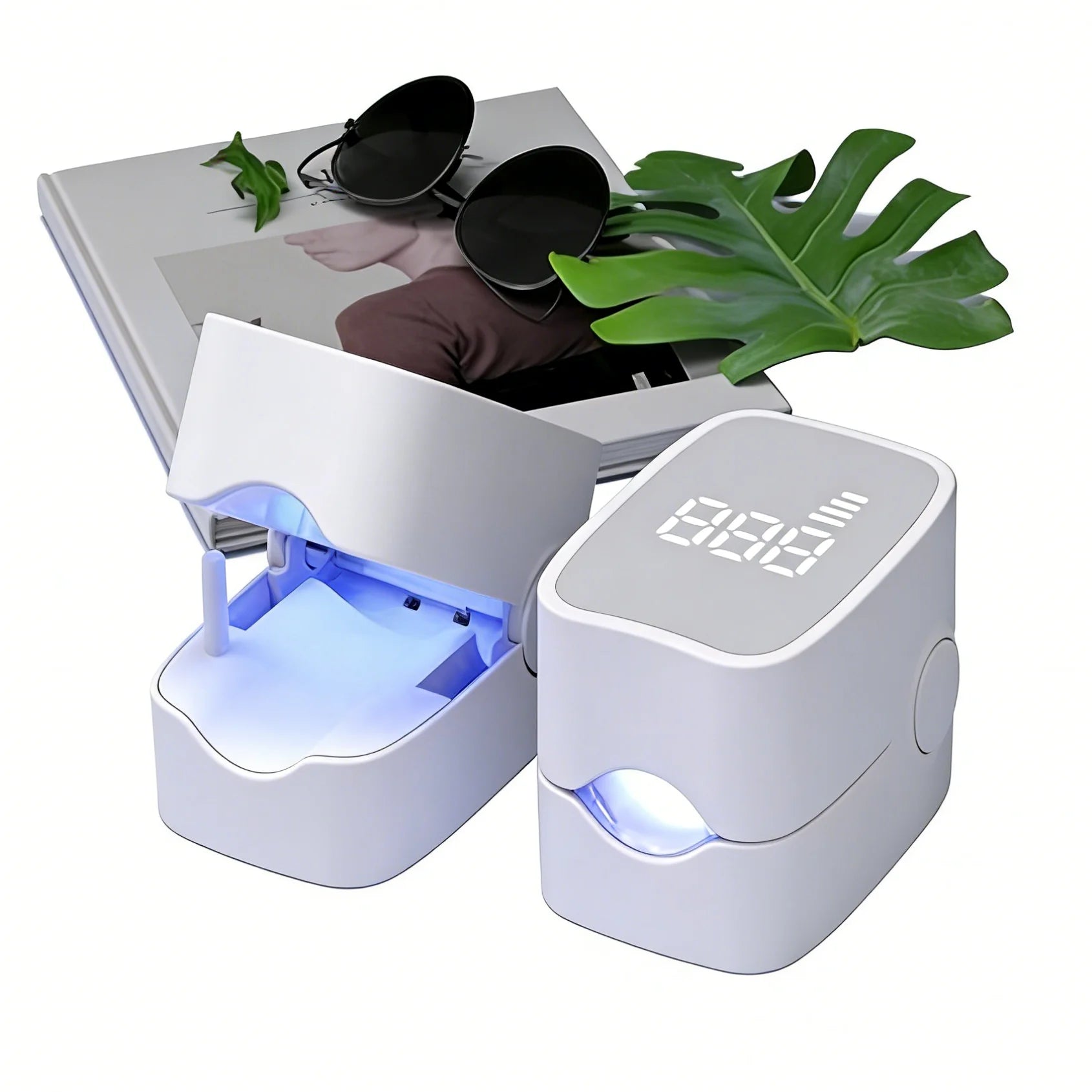 Nail Care Equipment – Blue Light UV Lamp for Hands & Feet, Manicure Pedicure Drying Tool Peaceful Pleasures Health and Wellness