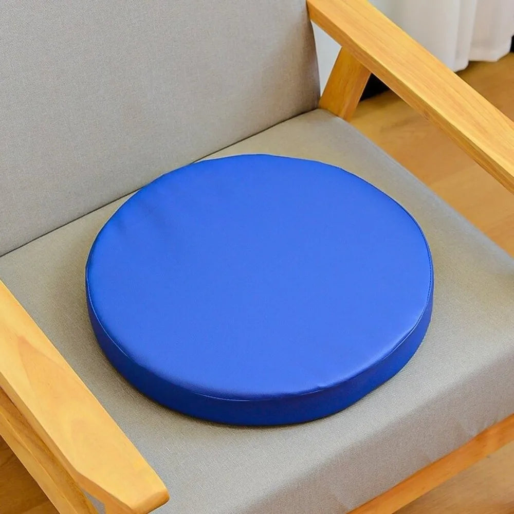 Memory Foam Round Chair Cushion – Waterproof, Washable Seat Pad