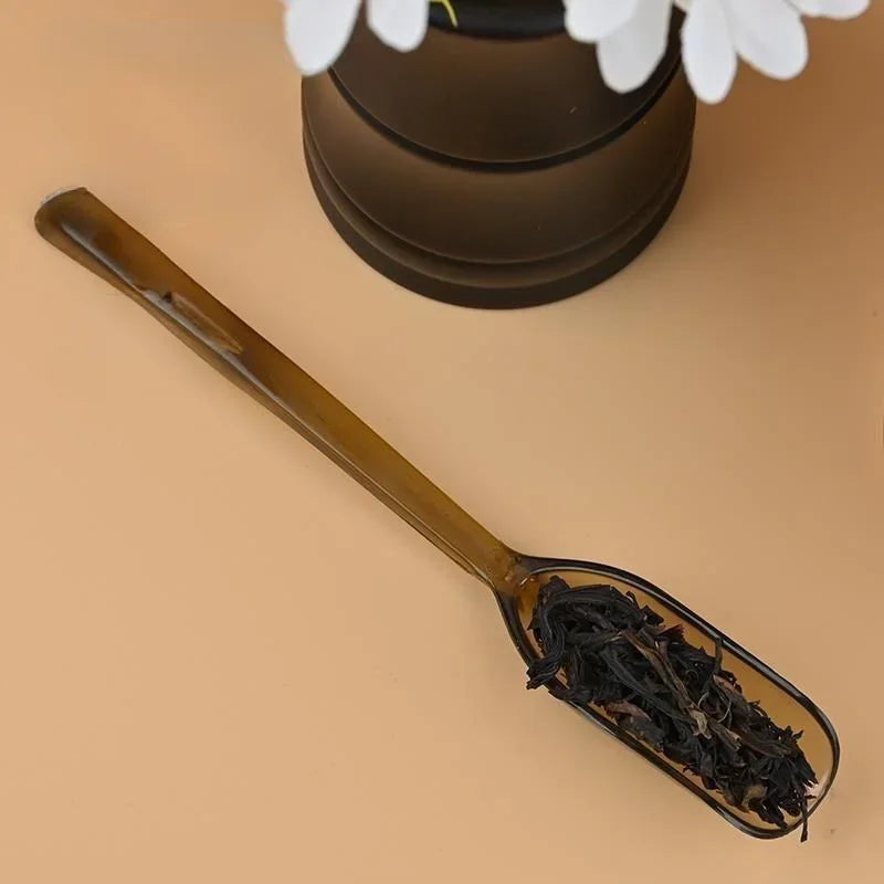 Thickened Plastic Teaspoon Simple Long Handle Small Teaspoon Kung Fu Teaware for Making Tea Gentlemen Tea Ceremony Accessories Peaceful Pleasures Health and Wellness