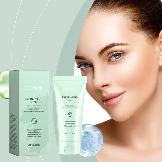 OUHOE Exfoliating Peeling Gel – Pore Cleanser & Dark Spot Remover Exfoliating Facial Gel Oasis Select