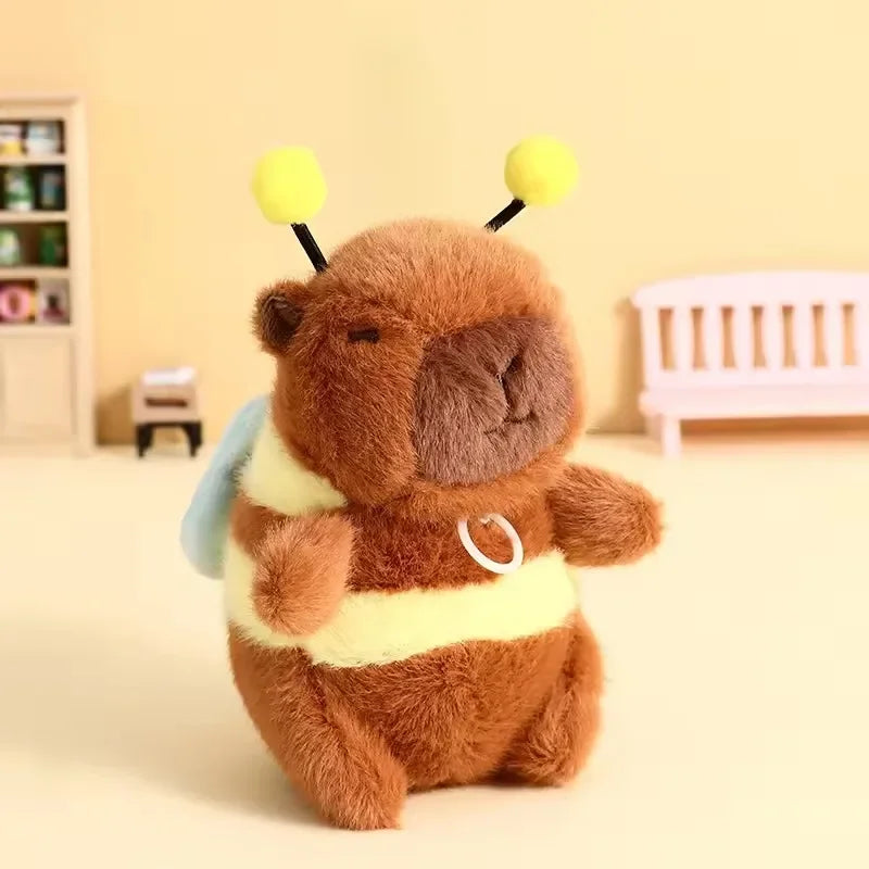 Cute Capybara Plush Keychain Bag Pendant & Car Charm Gift