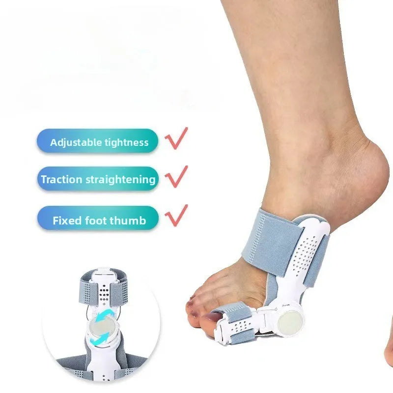 Adjustable Thumb Hallux Valgus Corrector and Toe Alignment Orthotic | Strong Support with Breathable Holes, Soft Cushioning Peaceful Pleasures Health and Wellness