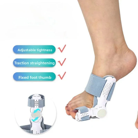 Adjustable Thumb Hallux Valgus Corrector and Toe Alignment Orthotic | Strong Support with Breathable Holes, Soft Cushioning Peaceful Pleasures Health and Wellness