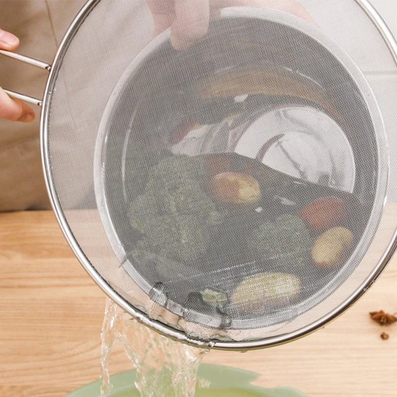 Stainless Steel Oil Proof Mesh Cooking Anti Splatter Split Guard Splatter Proof Oil Cover Mesh Pot Lid Cooking Kitchen Gadget Peaceful Pleasures Health and Wellness