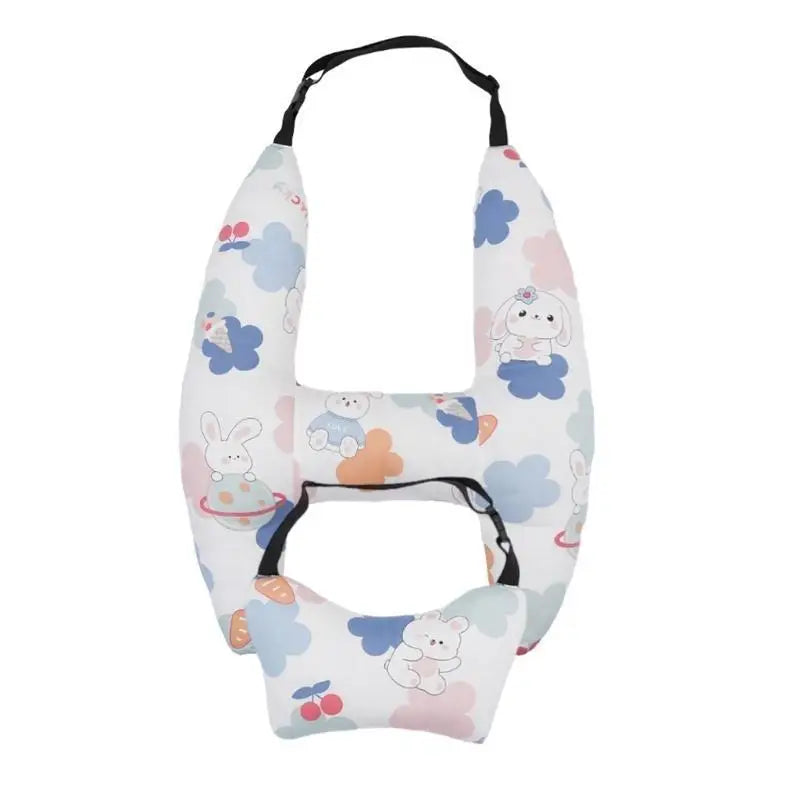 Kids H-Shaped Car Travel Pillow – Neck & Head Support
