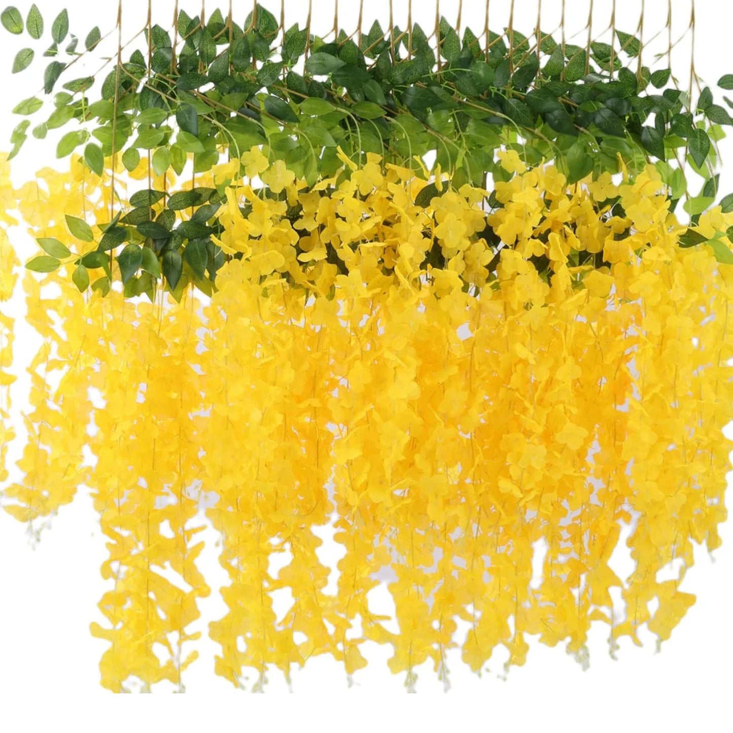 Artificial Silk Orchid Vine | Wedding & Home Decor – 5/10 PCS