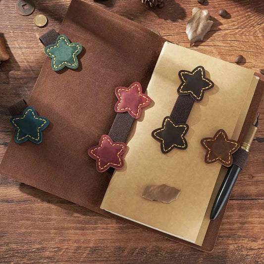 Magnetic Bookmark Holder Pen Inserted Into Pentagram Reading Clip Peaceful Pleasures Health and Wellness