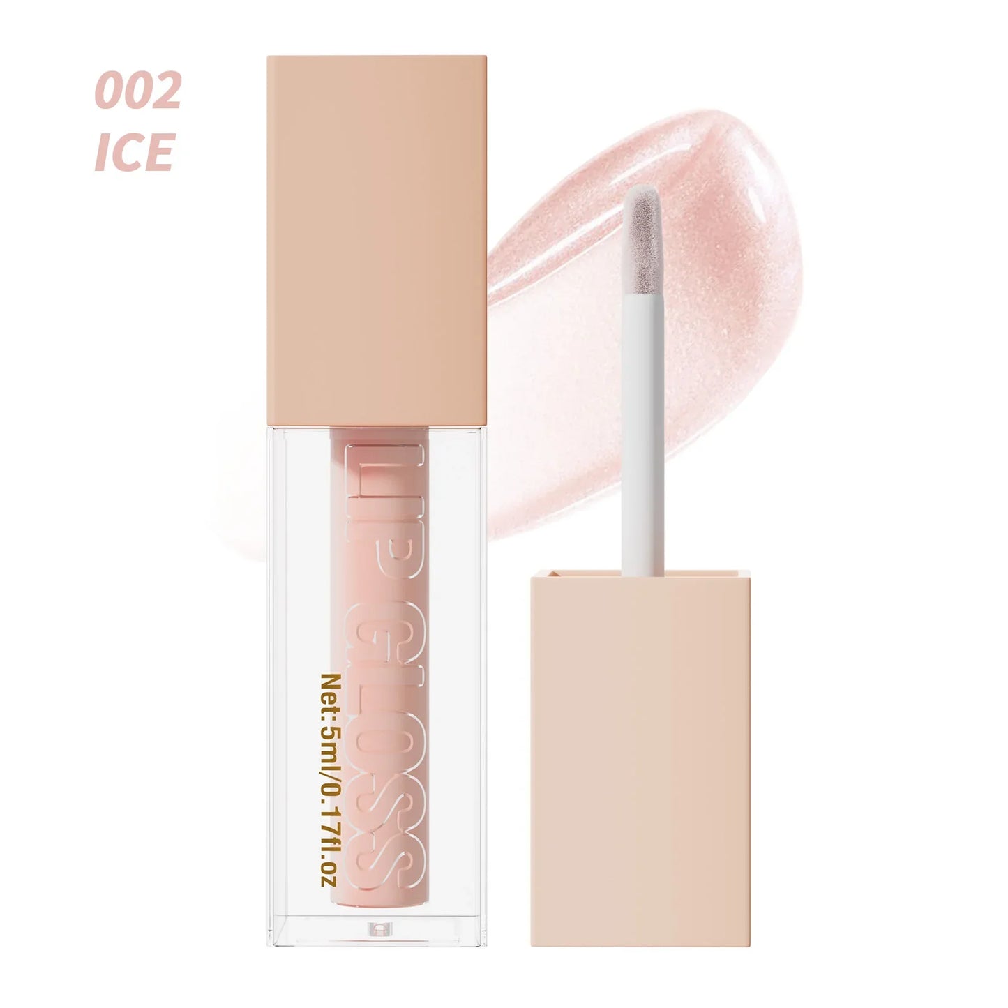 Hello Kiss Mirror Lip Gloss – Waterproof & Long-Lasting Shine
