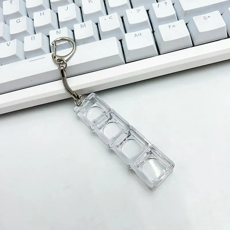 Mechanical Keyboard Switch Tester DIY Keychain Fidget Toy
