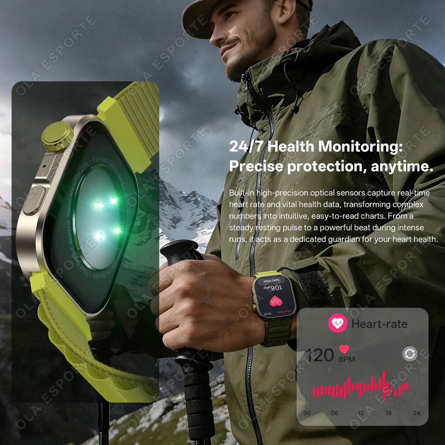 HW12 Bluetooth Smartwatch | Calling, Multi-Sport & Health Tracking
