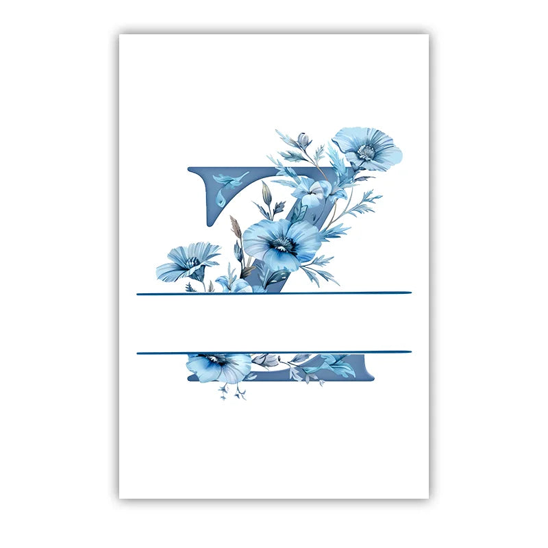 Custom Name Nursery Wall Art | Nordic Animal Canvas Print