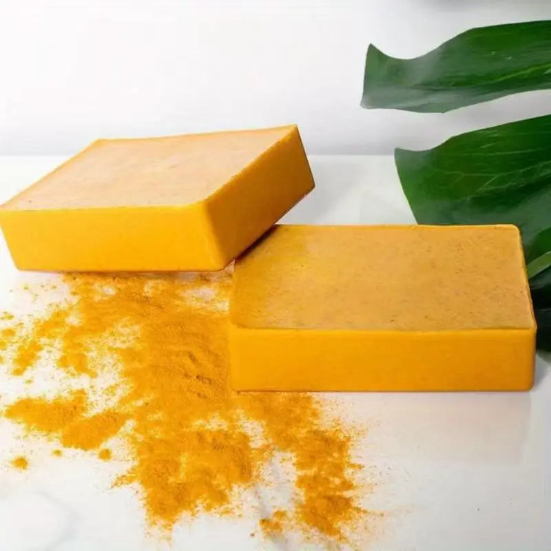 Turmeric Lemon Kojic Acid Ginger Handmade Soap – Face & Body