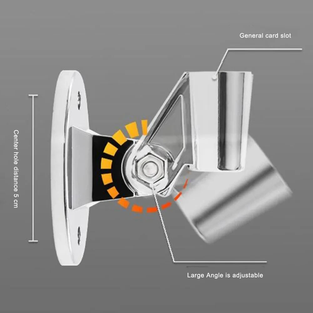 Adjustable Wall Mount Shower Head Holder | Universal Bracket