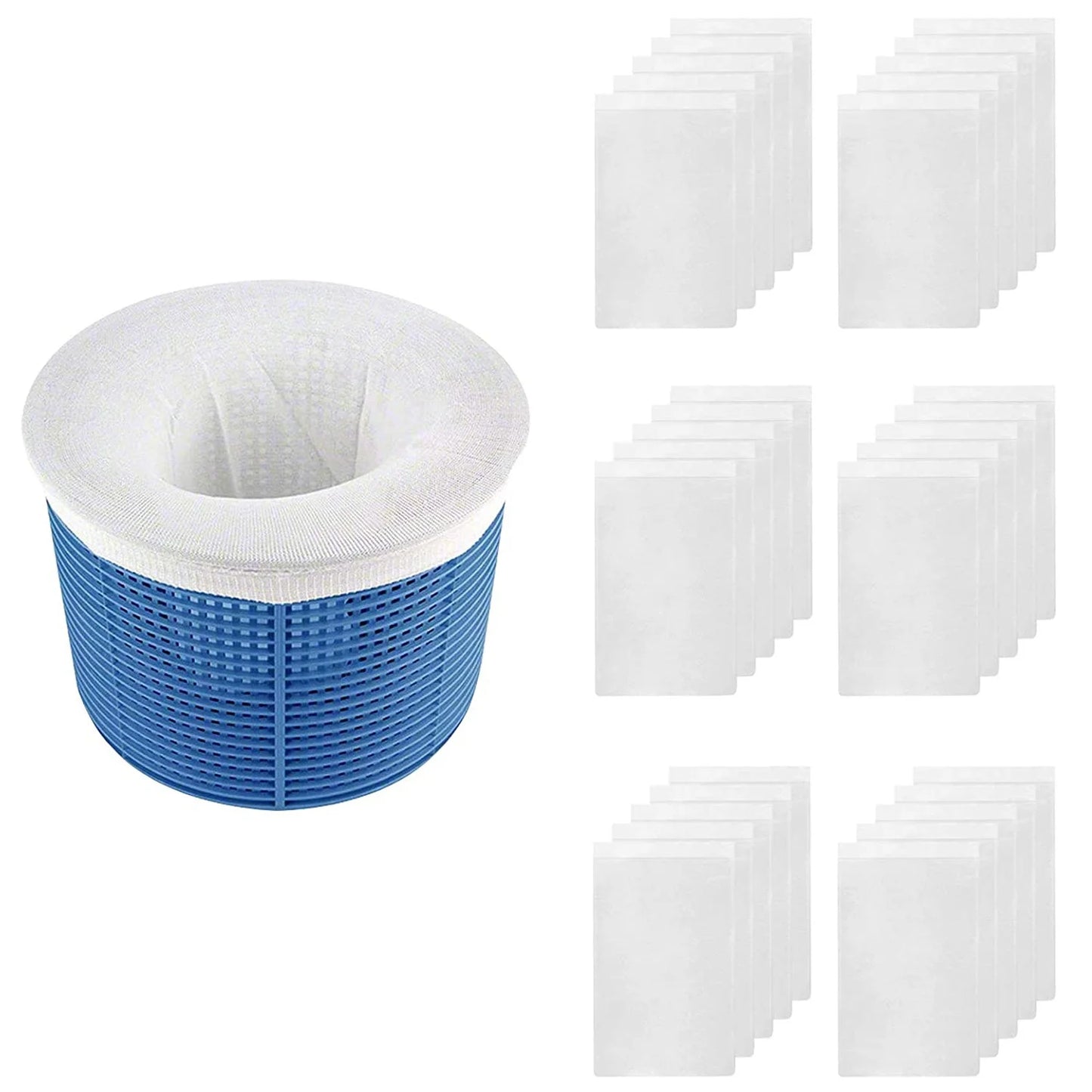 Pool Skimmer Socks – Ultra-Fine Mesh Filter Basket Saver