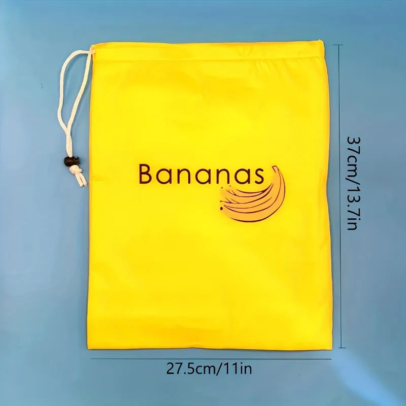 A Practical Bag For Storing Yellow Bananas To Keep Them Fresh, Convenient To Use, Washable, And Durable. Ideal For Organizing Peaceful Pleasures Health and Wellness