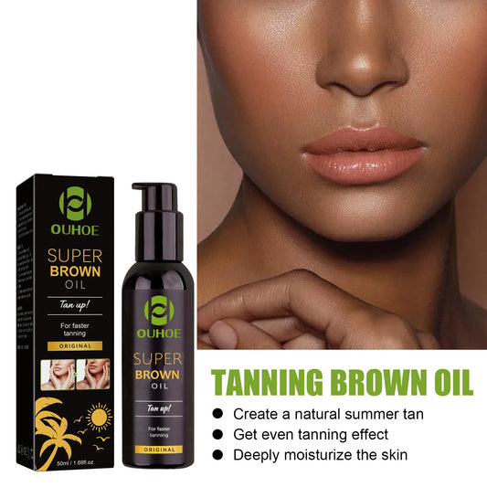 Tanning Oil for Face & Body | Bronze Glow & Moisturizing Self-Tan Self-Tanning Oil Peaceful Pleasures Health and Wellness
