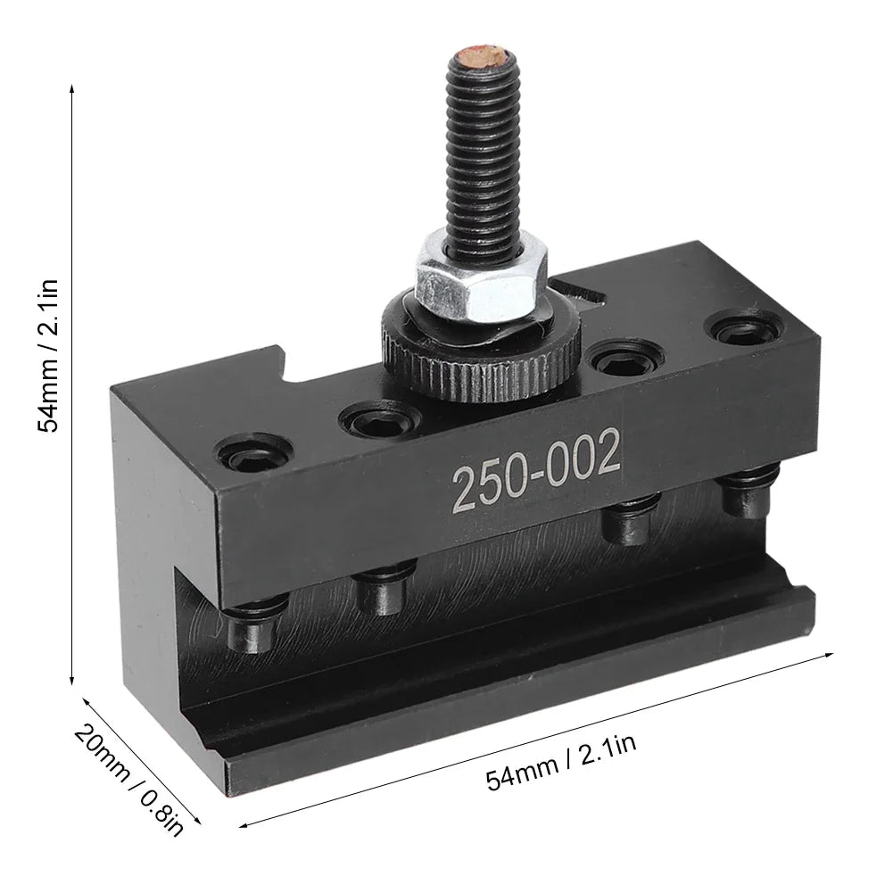 250 001 Quick Changing Tool Post CNC Turning Highcarbon Steel Lathe