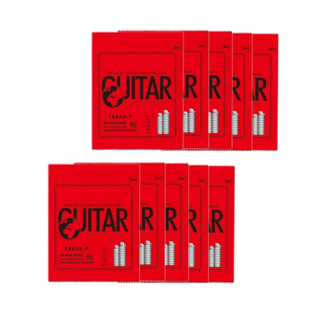 Guitar Accessories Orphee Strings TX620-P Copper 1-6 Acoustic