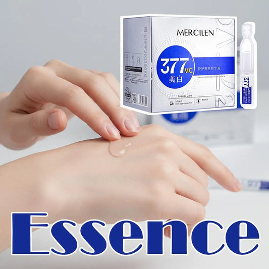 30Pcs Reduce Wrinkles Skin Base Essence Face Care Moisturizing Brighten Delicate Smooth Shrink Pores Face Serum Beauty Skincare Peaceful Pleasures Health and Wellness