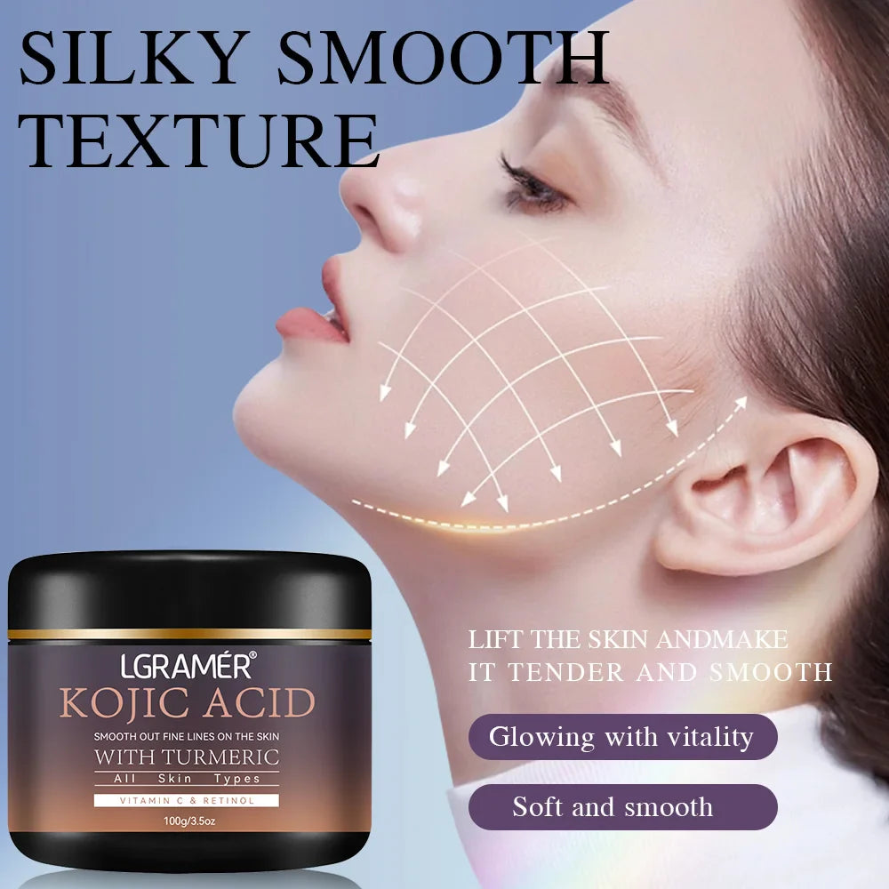 Kojic Acid Vitamin C & Turmeric Brightening Face Cream