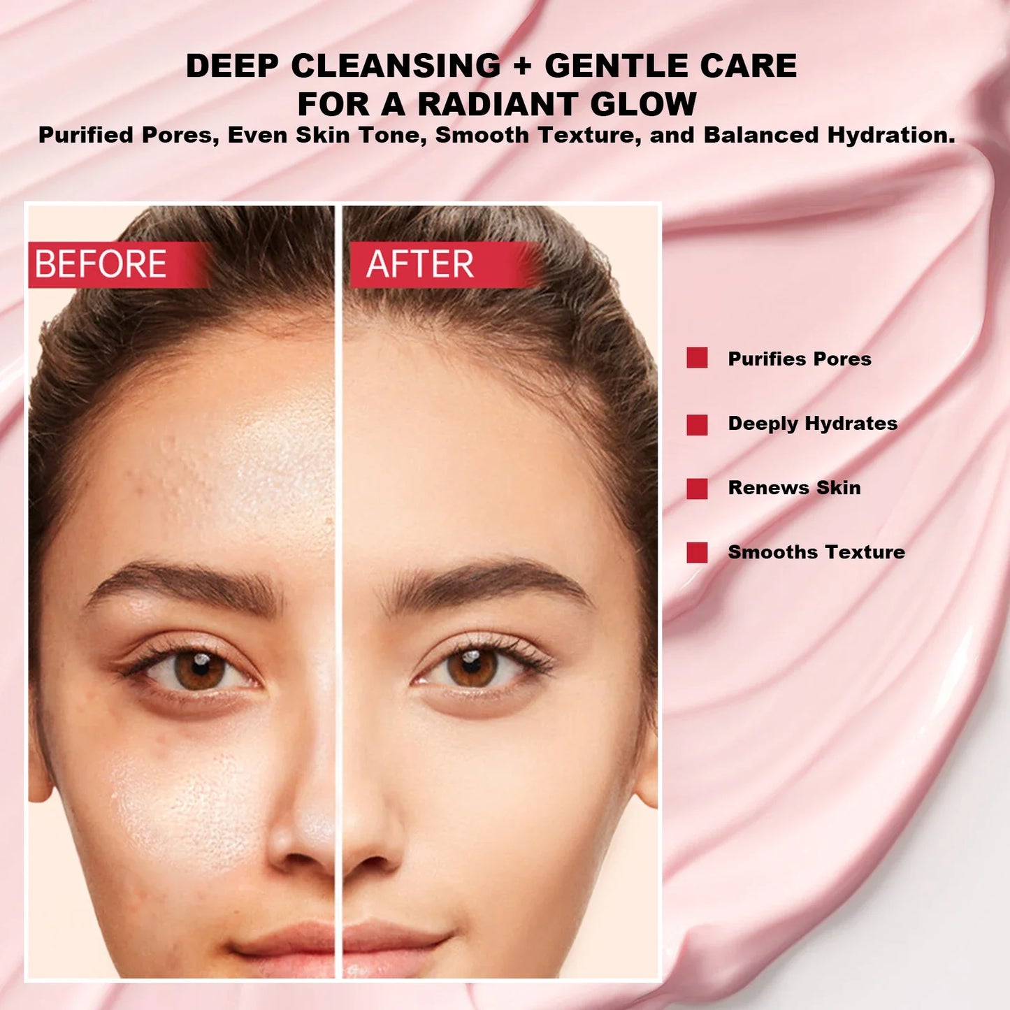 YURHERSU Lycopene Mud Face Mask – Moisturizing Cream 150g