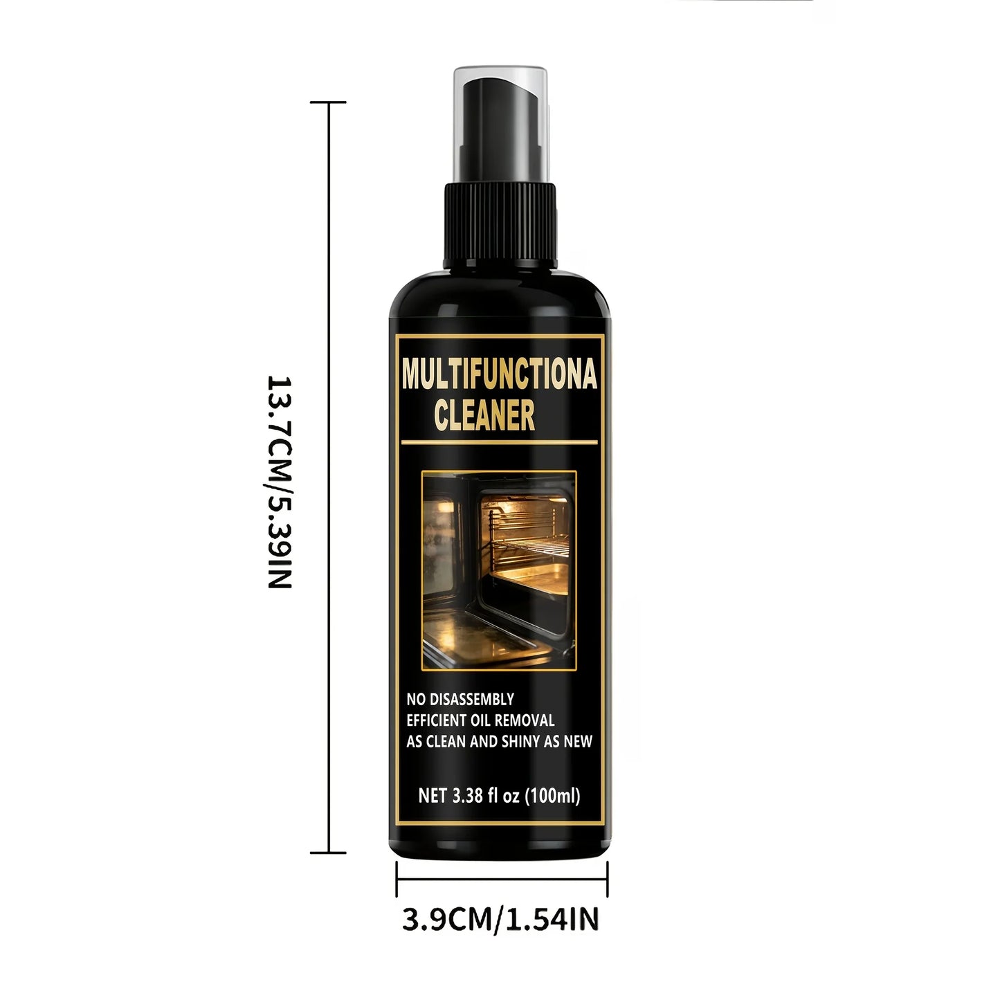 Multifunctional Oil Removal Cleaner Spray with Sponges