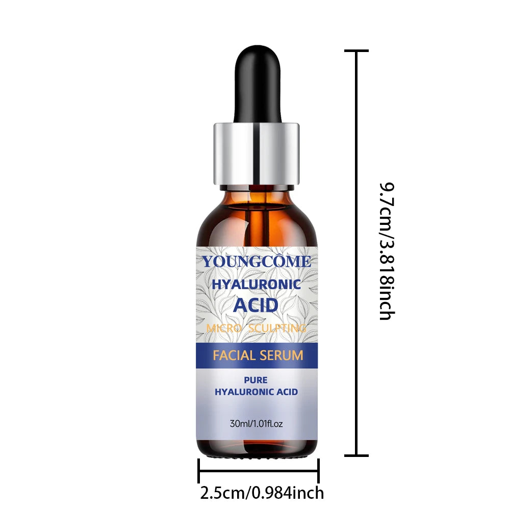 "30ML /50ML Hyaluronic Acid & Niacinamide Serum - 2X Intense Hydration + Brightening | Peaceful Pleasures Health and Wellness 30ml