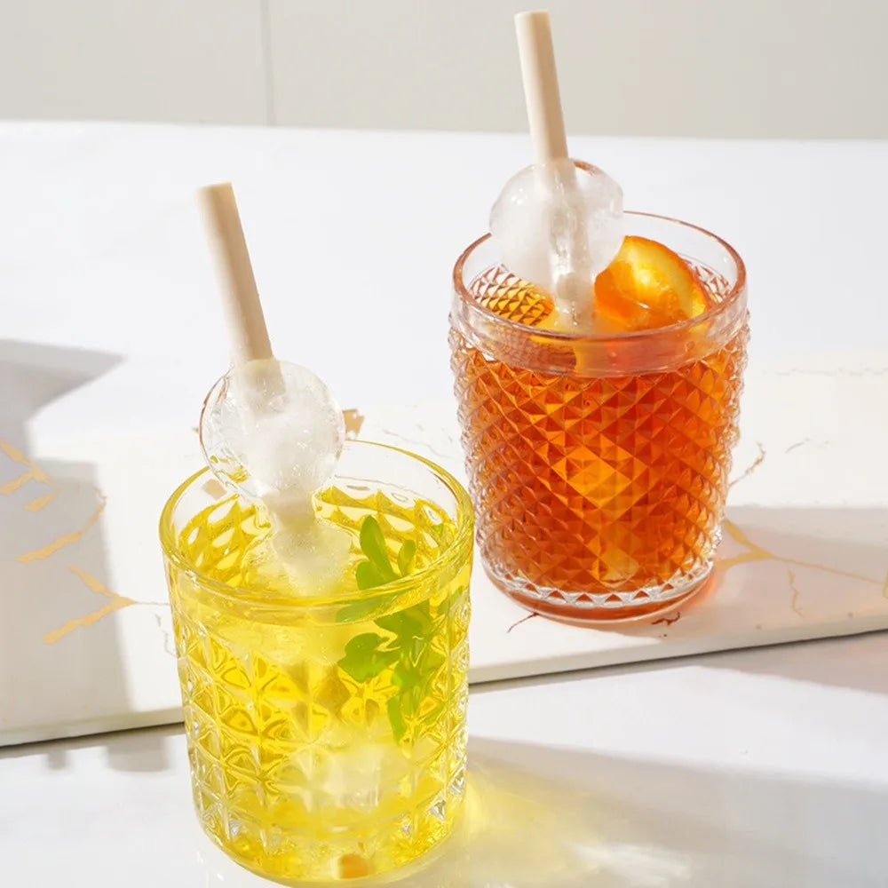 Cat Paw Ice Cube Mold with Built-In Straw | Reusable Ice Tray
